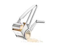 GEFU QUESO Râpe à fromage | Tambour à râper LASER-CUT | Pour fromage, noix et chocolat | Démontable et passe au lave-vaisselle | Manivelle pour droitiers et gauchers