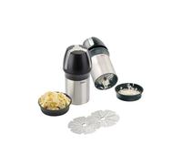 GEFU GE34680 Parmigiano Laser Cut Râpe à Fromage Universelle Acier Inoxydable Inox 12,5 x 8,4 x 17,60 cm