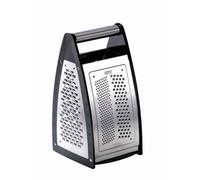 Gefu-Râpe de Râpe quadruple-89037-way, Acier inoxydable, 11,7 x 11,2 x 25 cm