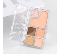Gege Bear - BUY 3 GET 40% OFF - 6 Shade Eyeshadow Palette - #01 Apricot Mood #02 - 12.5g