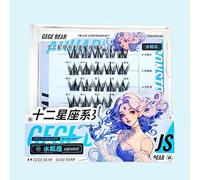 Gege Bear - BUY 3 GET 40% OFF - Twelve Constellations Glue Free False Eyelashes - Aquarius #01 Aquarius
