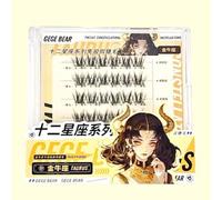 Gege Bear - BUY 3 GET 40% OFF - Twelve Constellations Glue Free False Eyelashes - Taurus #04 Taurus