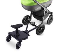 gegeweeret Planche de buggy avec siège, marchepied pour poussette universelle, pour poussette à trois roues et poussette parapluie pour enfants de 2 à 6 ans