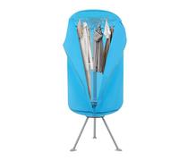 gegeweeret Sèche-linge avec chauffage céramique PTC - 1000 W et 65-75 °C pour un séchage rapide - Charge maximale : 10 kg - Avec couvercle anti-poussière (bleu)