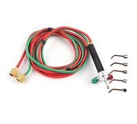 Gegong Bijoux Soudage Torche Oxygène Flame Gun Jewelry Tool avec 5 conseils pour la transformation en cuivre en argent en or