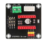 Gegong Carte pilote pas à pas compatible DRV8825 A4988, module d'extension de contrôleur de moteur 42, accessoire d'imprimante 3D, composant de projet électronique CNC DIY