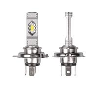 Gegong H4 LED Ampoules de phare, 6000K Super White Fog Driving Light 100W 3600LM (Ensemble de 2) (H4 LED White)