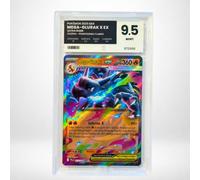 Gegradete Pokémon-Karte Mega Charizard X/Mega-Glurak X/メガリザードンX 013/094 - Phantasmal Flames - Note 9.5 Mint - Deutsche Version - im Pure Grading Slab