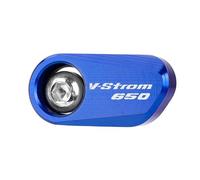 GEGWWFVVC Rehausses Extension Béquille Latérale Moto pour Suzuki V-Strom 650/XT DL650 Protection du Capteur ABS Roue Avant(1pcs Blue1)