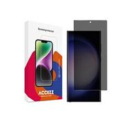 Accezz Protection d'écran en verre trempé Privacy pour Samsung Galaxy S23 Ultra