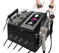 GEHPYYDS Appareil de thérapie Tecar Portable pour Les douleurs corporelles,Appareil de physiothérapie Fever Master 448K,Machine de diathermie Amincissante Cap/RES Deep Care,Machine de thérapie Tecar