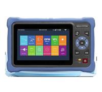 GEHPYYDS Testeur de Fibre Optique OTDR SM 1310/1550 nm 26/24 DB, écran Tactile 4,3 Pouces, Plage de Test 5 m-100 km - Réflectomètre Optique temporel (OTDR), testeur de Fibre Optique réseau APC