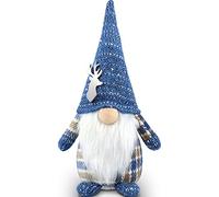 Gehydy GNOME de Noel Deco Noël GNOME Peluche Elfe Christmas Décoration pour Maison Cuisine 31cm