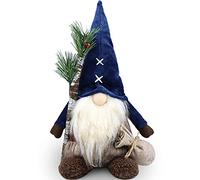 Gehydy GNOME de Noel Deco Noël GNOME Peluche Elfe Christmas Décoration pour Maison Cuisine 33cm