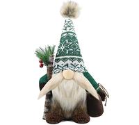 Gehydy GNOME de Noel Deco Noël GNOME Peluche Elfe Christmas Décoration pour Maison Cuisine - Cyan