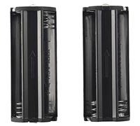 Geieold 2Pcs Noir Support de Batterie pour 3 x 1.5V Piles AAA