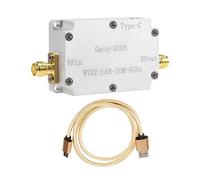 Geieold Amplificateur à Faible Bruit 10M-6GHz Gain 20DB Haute PlanéIté LNA RéCepteur de Conduite de Signal pour Radio FM Radio, 20DB