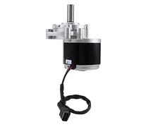 Geieold Moteur sans à basse vitesse de 250 W 24 V 75 /Min, arbre plus long de 44 mm, diamètre de l'arbre de 17 mm, moteur sans avec engrenages CC pour chaise à roulettes utilisée