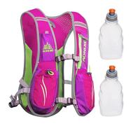 Geila Sac à Dos d'hydratation, Gilet d'hydratation Extérieur Sentier de Course à Pied Course de marathoniens Sac à Dos léger pour Hommes et Femmes