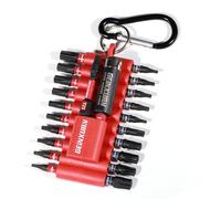 Geinxurn Lot de 22 Embouts de Vissage Torx 25/50mm T7-T40 TT7-TT40 S2 Acier Allié Magnétique Embout de Tournevis Jeu d'embouts pour Visseuse à Choc avec Porte-embout et Bande de Stockage
