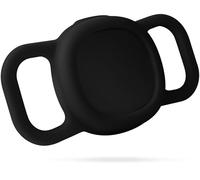 Geiomoo Coque en Silicone pour Tile Sticker (2024) Tracker, Antichoc Doux Housse Étui pour Chien Chats (Noir)