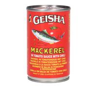 Geisha Maquereau à la Sauce Pimentée 155g
