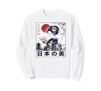 Geisha Samouraï Classique du Patrimoine Japonais Sweatshirt