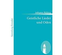 Geistliche Lieder Und Oden