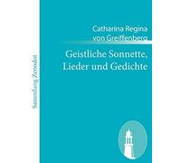 Geistliche Sonnette, Lieder Und Gedichte