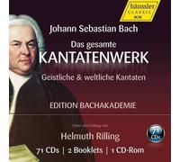 Geistliche Und Weltliche Kantaten. Gesamte Kantatenwerk
