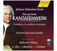 Geistliche Und Weltliche Kantaten. Gesamte Kantatenwerk
