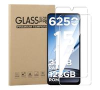GEJEFA 2 Pièces Protection Écran pour Doogee Note 59/Note 59 Pro/Note 59 Pro 9H Dureté Anti-Rayures Verre Trempé [Haute Définition][sans Bulles]