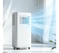 GEJLELDS Climatiseur Mobile 14000BTU, unité de climatisation 4 en 1, Climatiseur sur Pied, climatiseur Portable Silencieux avec télécommande pour Appartements, dortoirs, Chambre et Cuisine 11000BUT