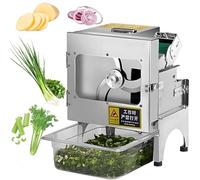 GEJLELDS Coupe-oignons Verts et Hachoir à oignons Nouveaux, Coupe-légumes électrique, Coupe-poireaux à Grande Vitesse pour l'ail, Le Gingembre, Le Piment, Les Pommes de Terre et Le Concombre B