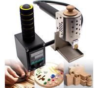GEJLELDS Distributeur de Colle thermofusible Portable, Appareil de Chauffage pour adhésifs commerciaux avec Affichage numérique - Température réglable de 50 à 220 °C,50ml-10mm