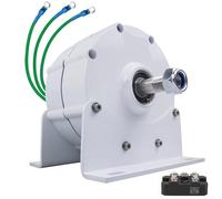 GEJLELDS Générateur à Aimant Permanent sans engrenage triphasé, Faible régime 600R/min 5000W 6000W 8000W 9000W 10000W 12000W 12V 24V 48V Petit générateur à Aimant Permanent AC alternateur,12000W-24V