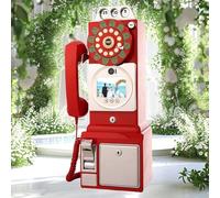 GEJLELDS Livre d'or vidéo et Audio Livre d'or de Mariage par téléphone Créatif Facile à Utiliser et Amusant Fiançailles Anniversaires Baby Showers Remise des diplômes,Red-32G