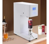 GEJLELDS Machine à sceller Les canettes entièrement Automatique, Machine à sceller Les gobelets Automatique Commerciale 370 W, Machine à sceller Les canettes de Soda Commerciale,White