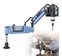 GEJLELDS Taraudeuse électrique M3-M16, Bras de taraudage Universel à 360°, Bras de taraudage Flexible de 1 100 mm, 8 Pinces Standard ANSI incluses