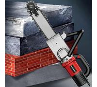 GEJLELDS Tronçonneuse à béton, scie Murale électrique Industrielle 7800W/8800W, Coupe-Mur à chaîne diamantée sans balais, Mini scie à béton électrique Portable, Coupe-Mur à chaîne,CuttingDepth48cm