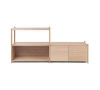 Gejst Bibliothèque Sceene bookcase D Chêne clair