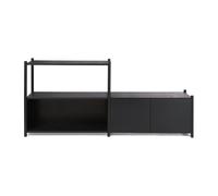 Gejst Bibliothèque Sceene bookcase D Chêne teinté noir