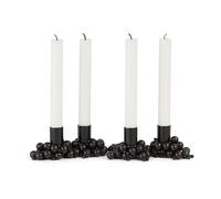 Gejst Molekyl Chandelier 4 Noir