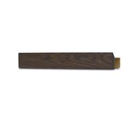 Gejst Étagère magnétique Flex Rail 40 cm Chêne foncé-laiton