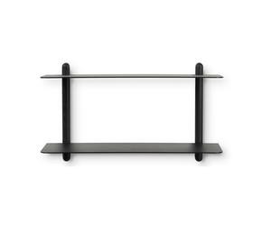 Gejst Étagère Nivo F grande Frêne teinté noir - noir