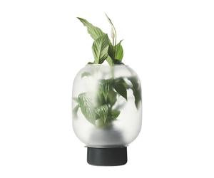 Gejst Pot en verre givré Nebl Ø26 cm Noir