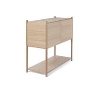 Gejst Scenee Bibliothèque C Chêne Clair