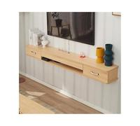 GEK208130 Accueil Meuble TV Flottant avec Rangement, Centre de Divertissement Mural avec Gestion des câbles Cabinet(Petit)