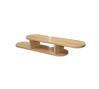 GEK208130 Accueil Meuble TV Flottant, étagère Murale for téléviseur sous Le téléviseur, Salon, Chambre à Coucher Cabinet(Natural)