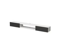 GEK208130 Accueil Meuble TV Flottant, Meuble TV, étagère de Rangement multimédia for Salon et Bureau Cabinet
